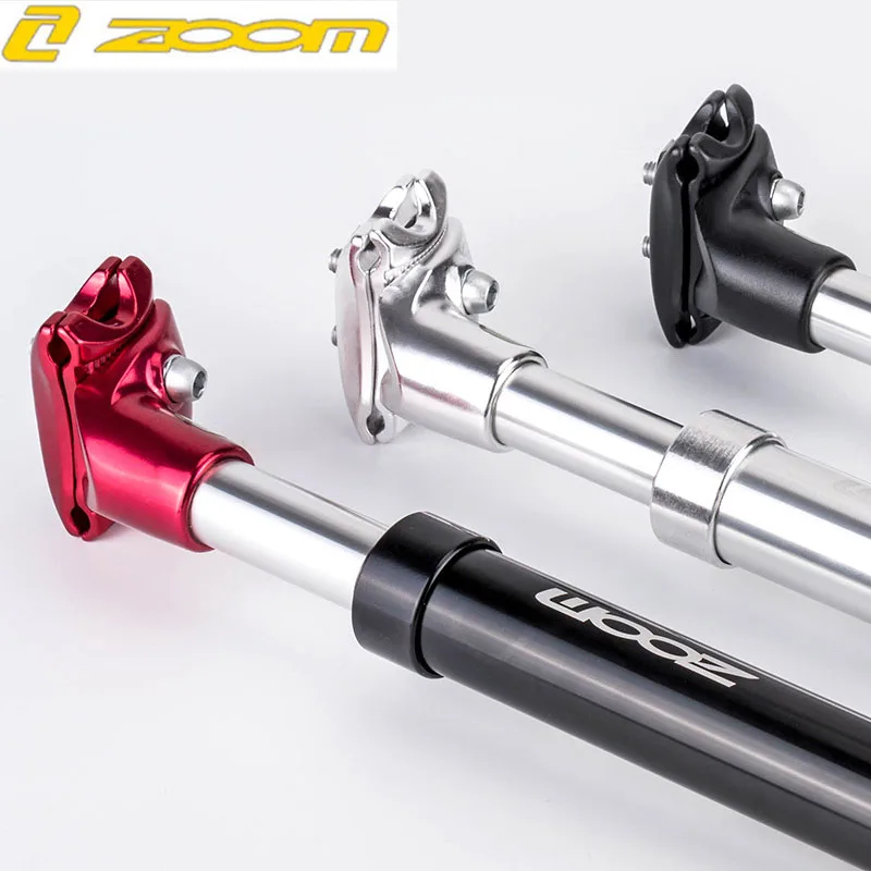Велосипедная Амортизационная подвеска ZOOM алюминиевый амортизатор 27 2 мм 31 6