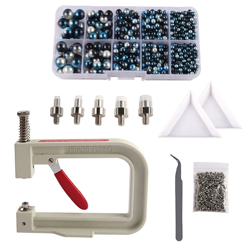 

Pearl Setting Machine DIY Handmade Beads Hand Press Tool for Clothes Crafts Fixing Machine Pearl Setting Machine Tools