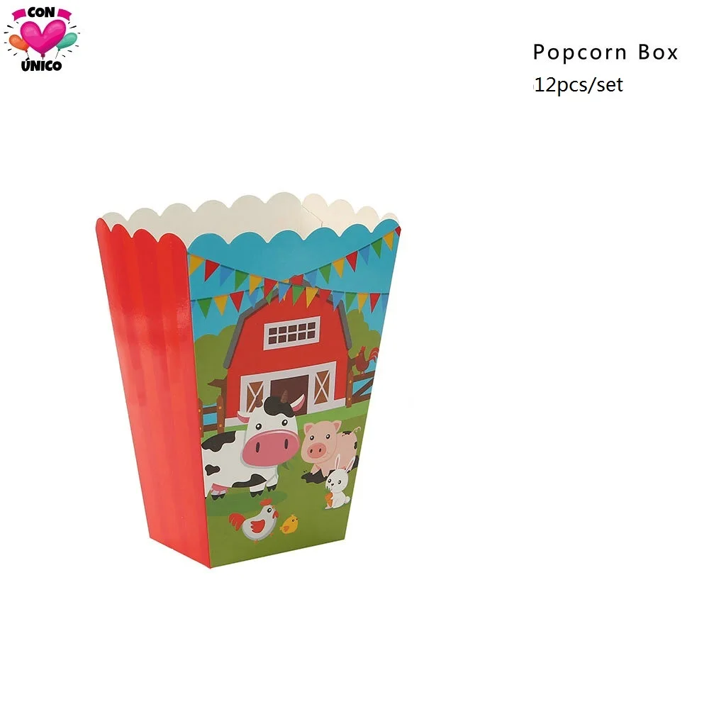 Conunico вечерние принадлежности для животных на ферме посуда вечеринки в честь Дня