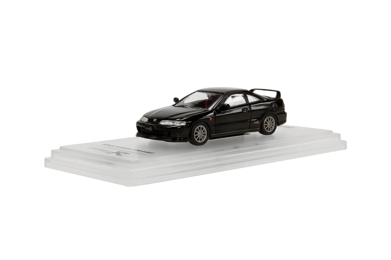 Inno64 1: 64 Honda Integra фон для фотографирования в технике Tye R DC2 1996 черный литой модельный автомобиль
