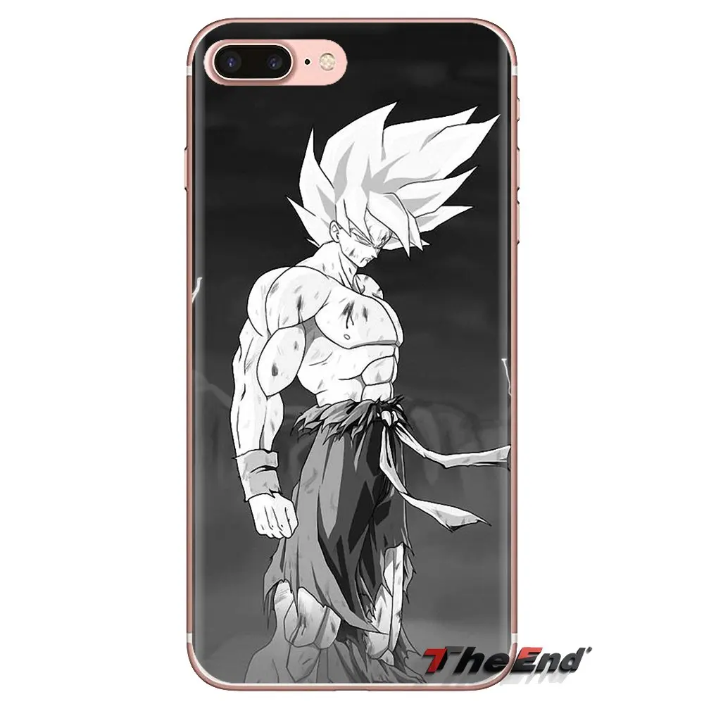Для samsung Galaxy S2 S3 S4 S5 MINI S6 S7 edge S8 S9 Plus Note 2 3 4 5 8 Coque Fundas Dragon Ball z fondos trunks силиконовый