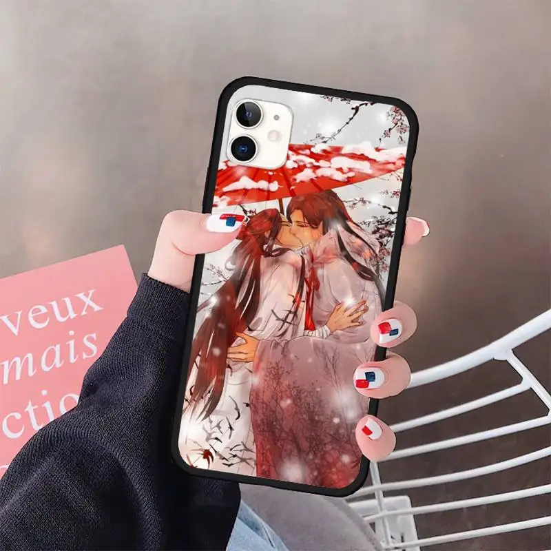

Chinese style Tian Guan Ci Fu Phone Case for iPhone 11 12 pro XS MAX 8 7 6 6S Plus X 5S SE 2020 XR