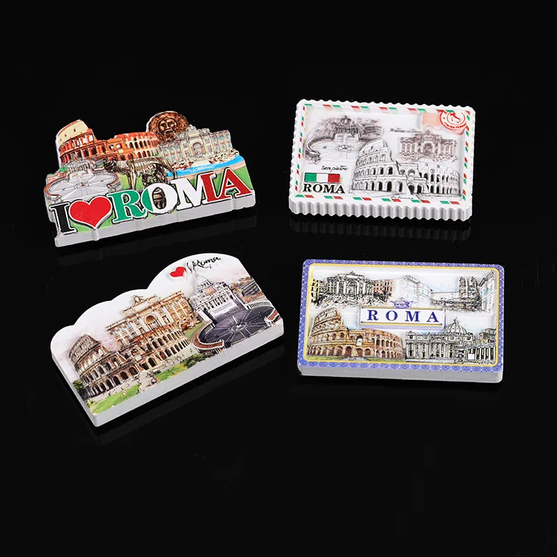 Италия Путешествия Сувенир магниты на холодильник Декор изысканный рома Сицилия