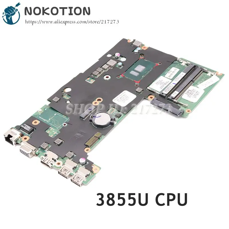 

NOKOTION Laptop motherboard for HP 440 G3 430 G3 830934-001 830934-501 830934-601 DA0X61MB6G0 MAIN BOARD 3855U CPU DDR3L