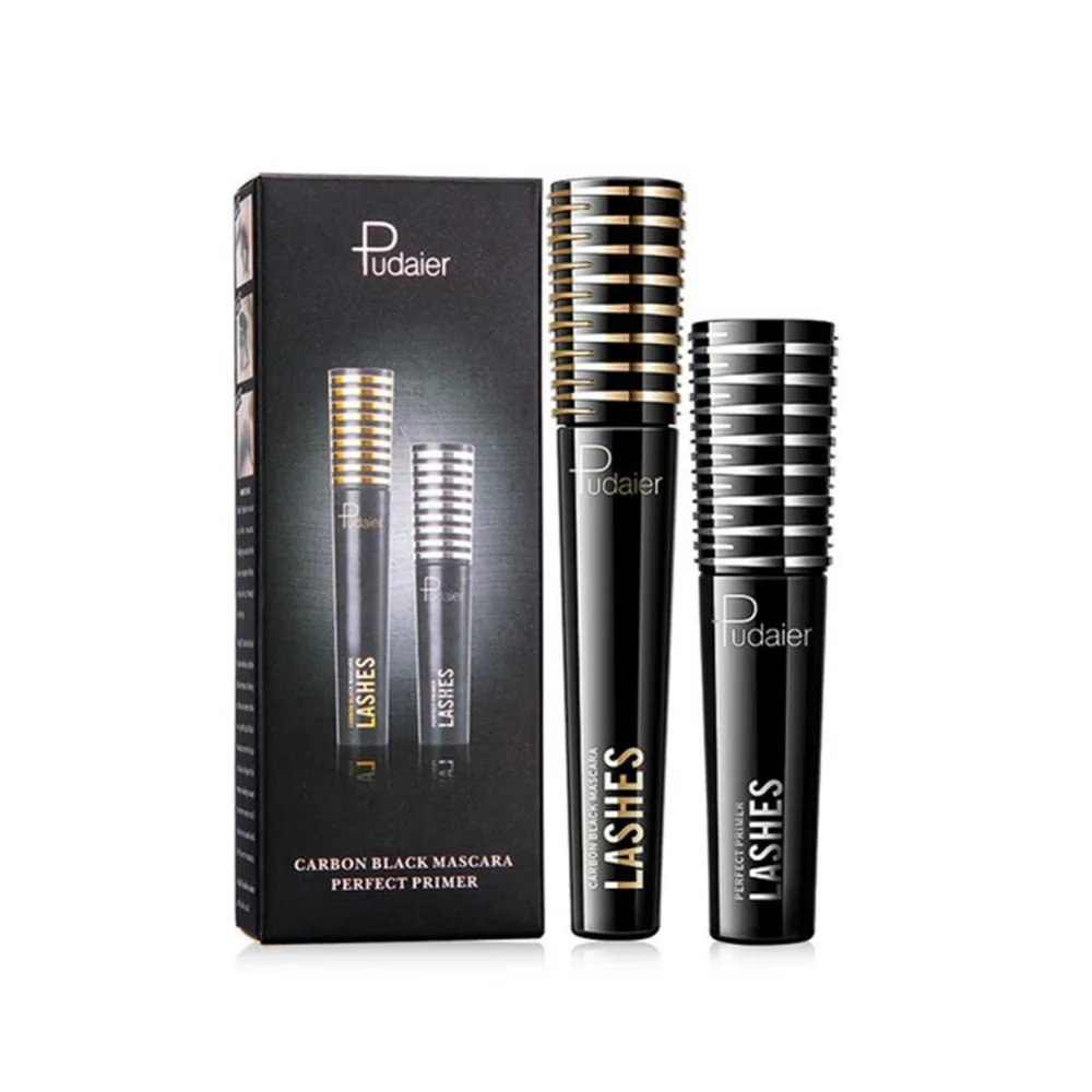 Тушь для ресниц 4D с шелковым волокном 2 шт. + тушь набор макияжа водостойкая Rimel 3d