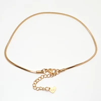 fashion 304 stainless steel anklet gold color chain anklet for women foot bracelets leg chain jewelry accessories gifts 1 piece