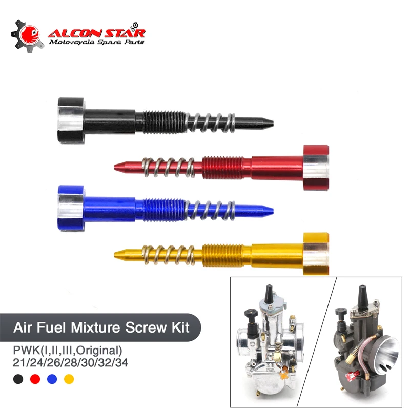 

Alconstar original carburetor Easy Adjust Fuel Mixture Screw Air Carburetor Motorbike ATV for PWK I II III 21 24 26 28 30 32 34
