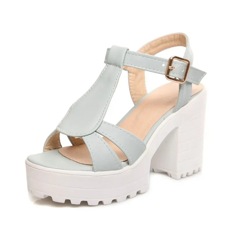 ZawsThia/летняя белая повседневная женская обувь на не сужающемся книзу массивном