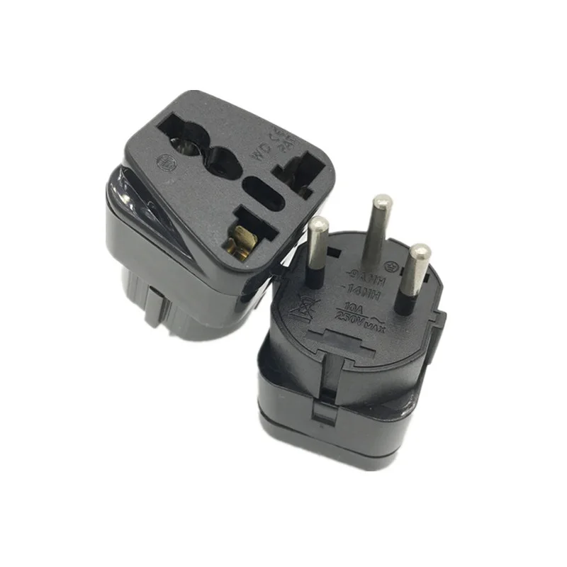 1 шт. адаптер для путешествий универсальная розетка израильский 3 контактный