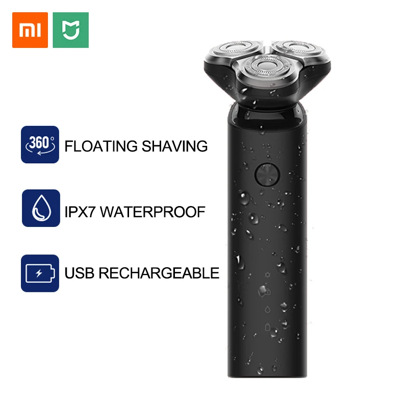 Электробритва Xiaomi Mijia моющаяся аккумуляторная беспроводная с 3d-головкой