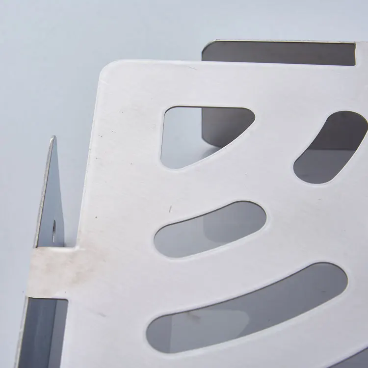 Треугольная корзина из нержавеющей стали 304 с двойной сеткой|Полки для ванной| |