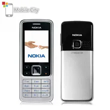 Used Nokia 6300 Classical Cell Phone FM MP3 Support English&Arabic&Russian Keyboard Unlocked Refurbished Mobile Phone