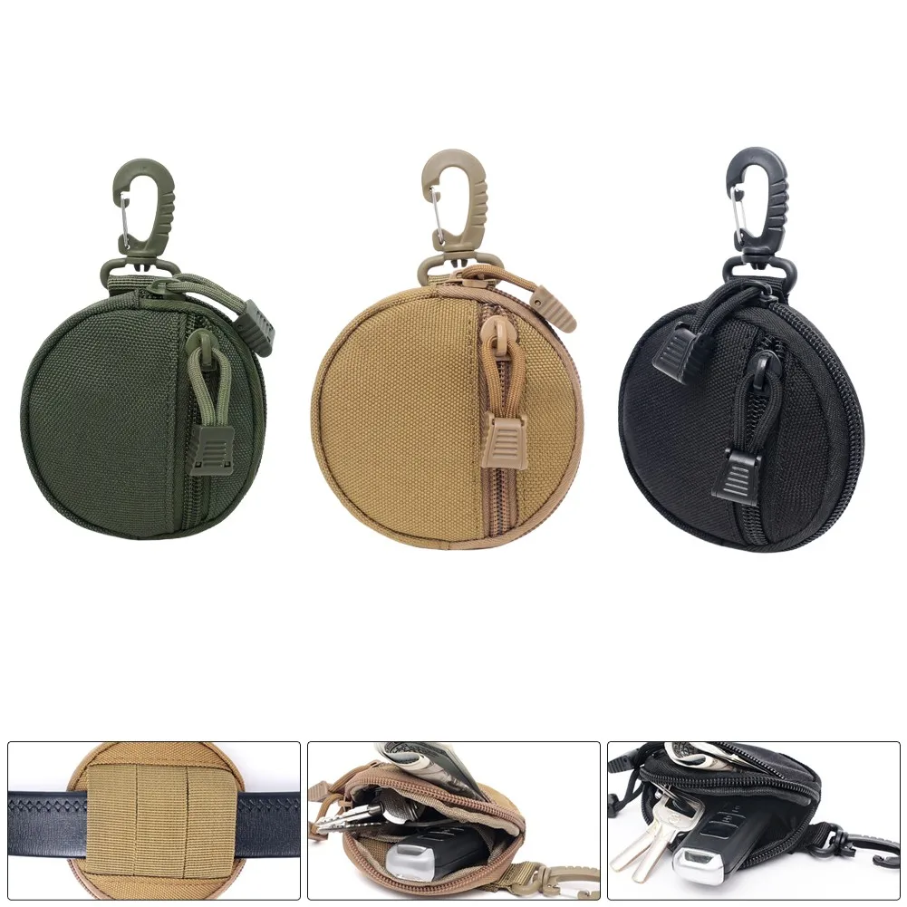 

1000D Pocket Wallet Military Portable Mini Pouch Coin Key Mini Money Coin Pouch Keys Holder Waist Bag For Hunting Camping