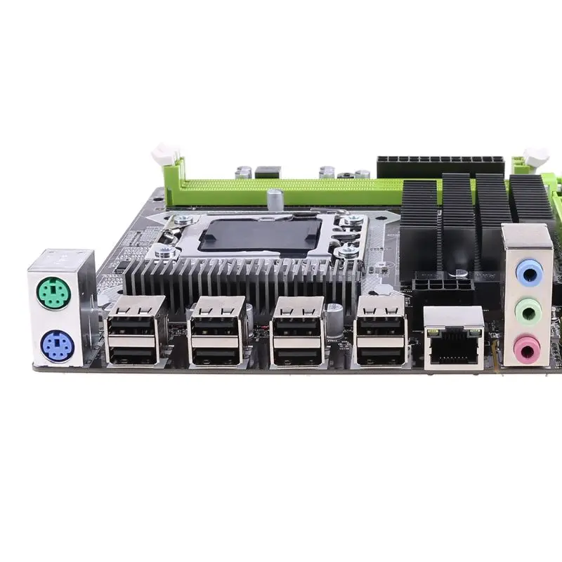 Материнская плата X58 LGA 1366 с поддержкой серверной памяти REG ECC и материнской платы