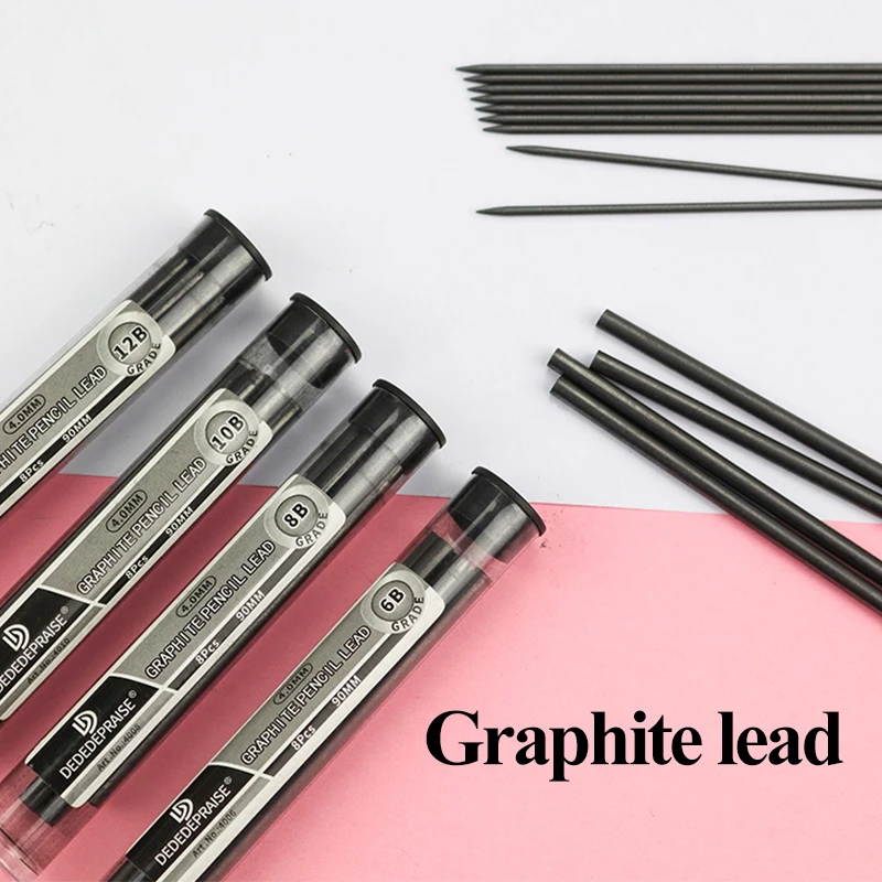 And Graphite Lead/refills/core Hb/2b/4b/6b/8b/10b/12b Art Sketch Stationery
