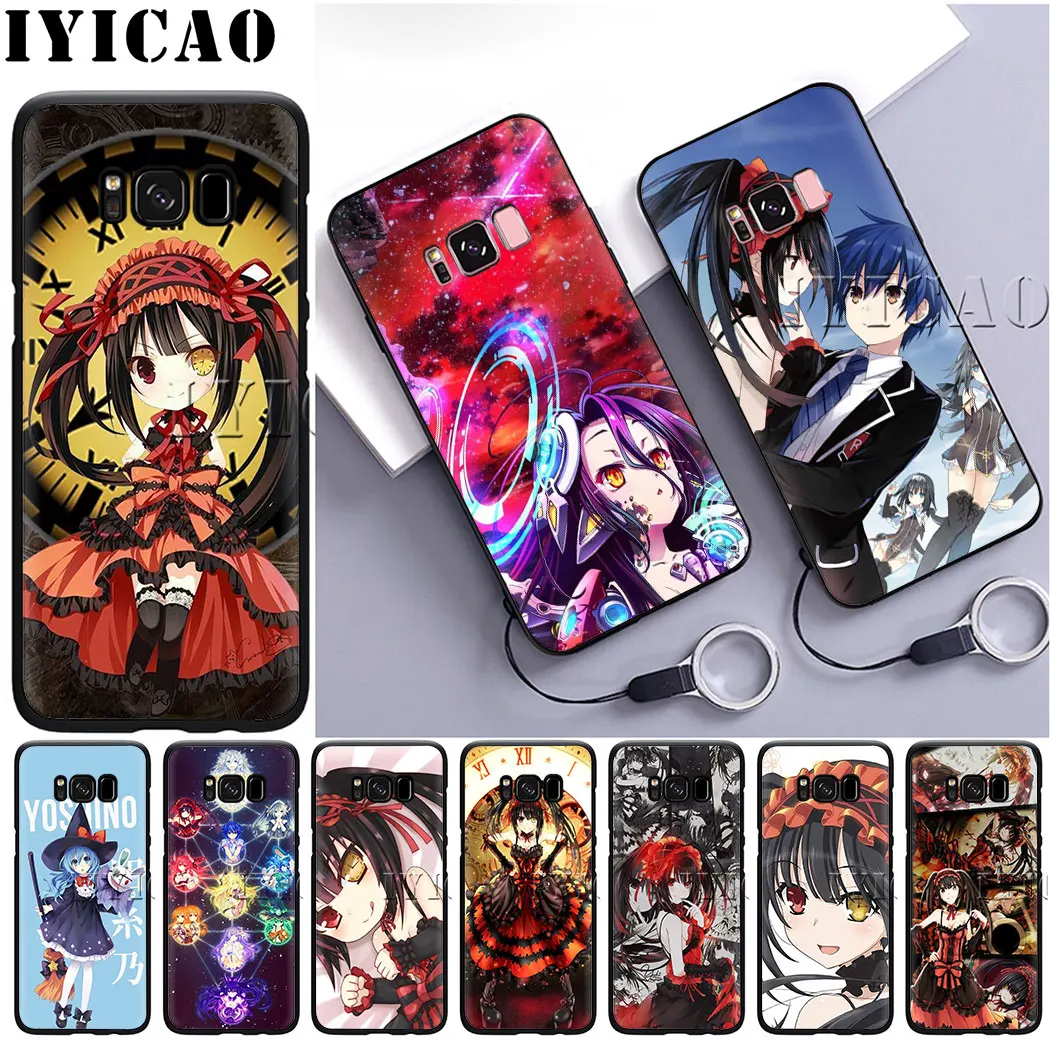 IYICAO токисаки Куруми аниме Мягкий силиконовый чехол для samsung S6 S7 S8 Edge S9 S10 Plus S10e