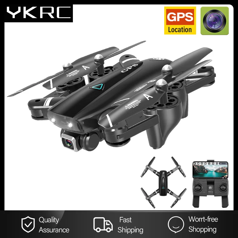 

GPS Drone With 4K Profesional RC Quadcopter Racing GPS Dron With 5G WIFI Wide Angle HD FPV Camera Video Helicopter Toys