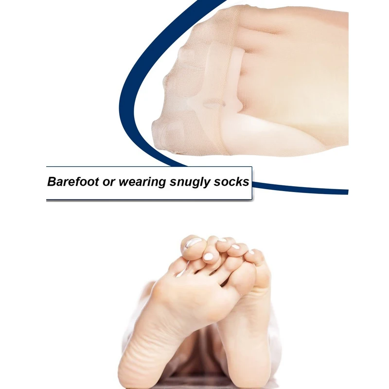 1 пара BYEPAIN Bunion гелевый корректор носка сепараторы рельеф кремния шина для Hallux