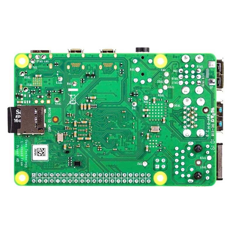 Оригинальный Raspberry Pi 4 Model B 2 гб/4 гб/8 гб озу BCM2711 четырёхъядерный телефон модели v8 1 5