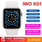 K01 44 мм женские и мужские умные часы 2021 1,69 дюймов полный сенсорный экран фитнес-трекер GTS 2 Smartwatch для Xiaomi IPhone PK P8 IWO 15