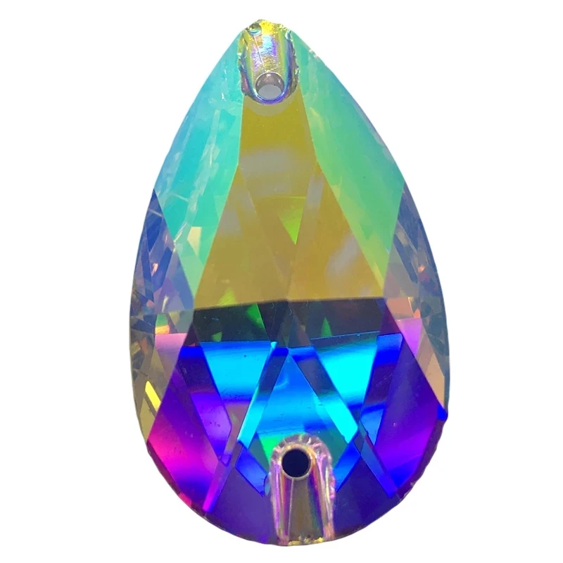 3230 капли AB кристаллы слез Стекло камнях и на горном хрустале Стразы 7x12 11x18 13x22x17x28