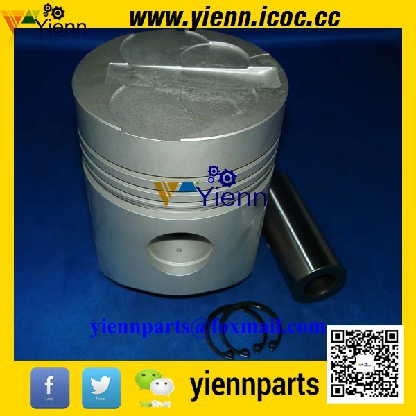 Для TOYOTA 2D Piston 13101 77021 с штифтом и зажимами для DA110 DA115 DA118 запчасти дизельных