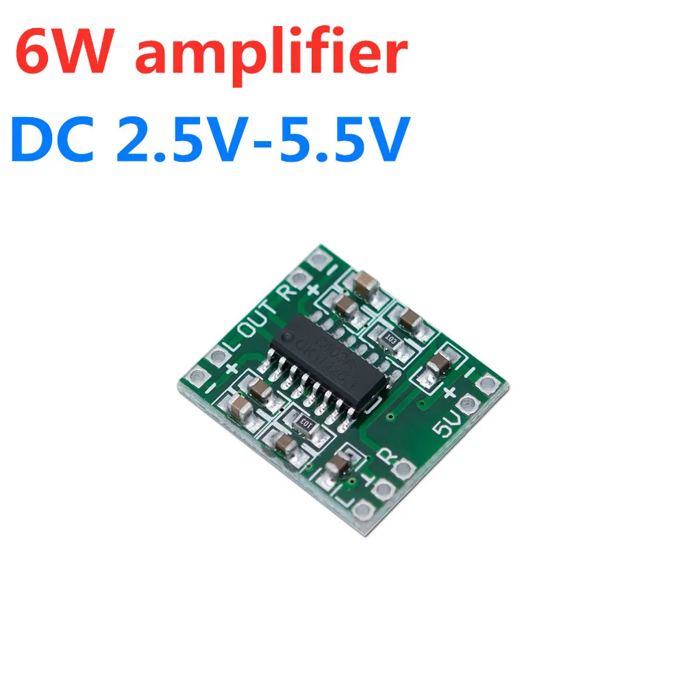 Усилитель ARuiMei 6 Вт DC2.5-5V PAM8403 двухканальный цифровой аудио усилитель плата модуль