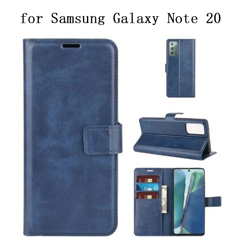 

Fashion Magnetic Wallet Case for Samsung Galaxy Note 20 PU Leather Flip Phone Cover Bag for Samsung Galaxy Note20 funda skin