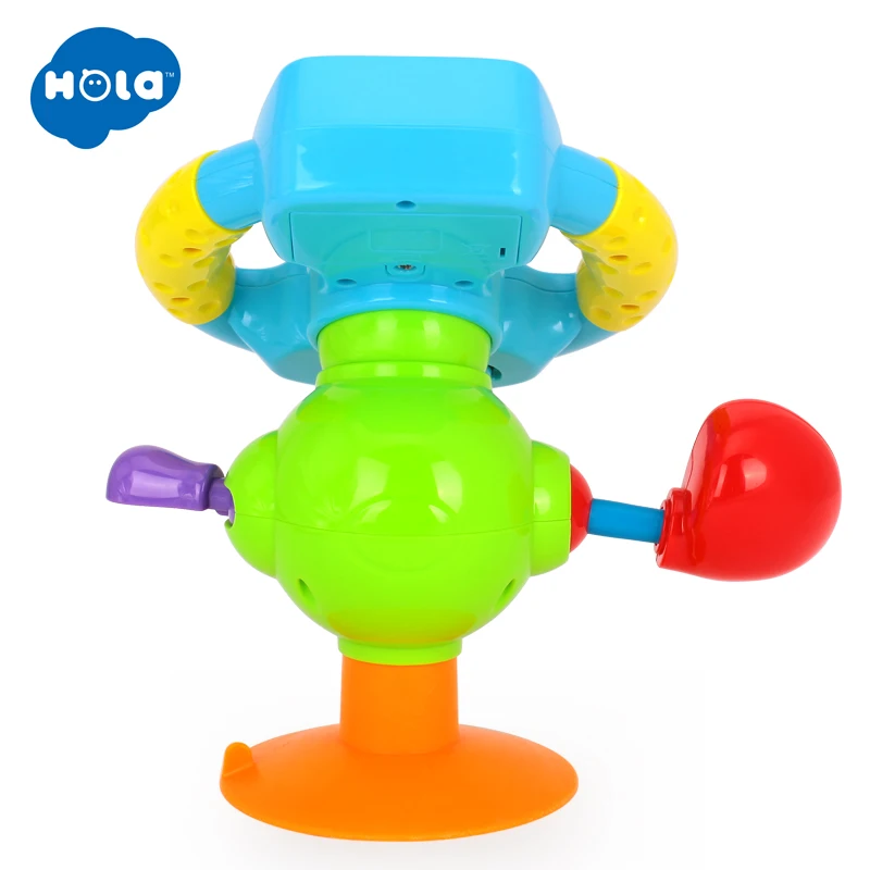 HOLA TOYS 916 детские игрушки для вождения руля и оснащены огнями зеркалом музыкой