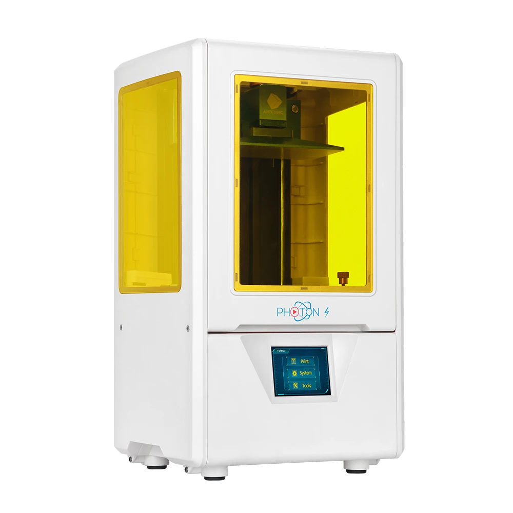 ANYCUBIC Photon-S lcd 3d принтер Быстрый ломтик 405nm матрица УФ свет двойная ось Z SLA 3d принтер фотоны Модернизированный УФ модуль