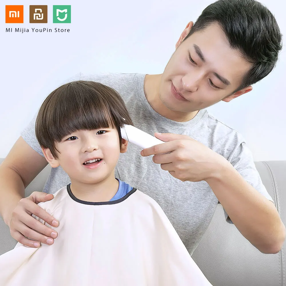 Xiaomi Enchen Boost USB электрическая машинка для стрижки волос с двумя скоростями Керамический Резак для волос быстрая зарядка триммер для волос детский человек