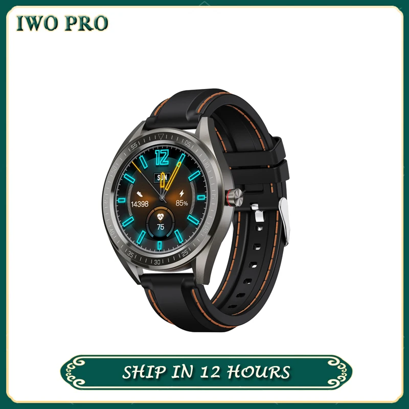 

Смарт-часы IWO PRO SN82 для мужчин и женщин, водонепроницаемый экран 1,28 дюйма, IP68, пульсометр, артериальное давление