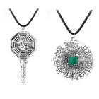 Новинка 2021 модный лабиринт бегущий лабиринт с логотипом подвеска Томас кожаное ожерелье фильмы мужчины женщины ювелирные изделия подарок для фанатов друзей