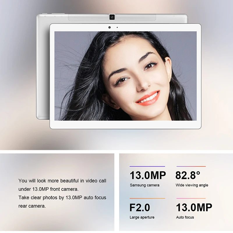 Teclast T20 MT6797 X27 Планшеты на Android 10 ядер 4 ГБ ОЗУ 64 Гб ПЗУ 1 &quot2560x1600 двойная камера 13 МП