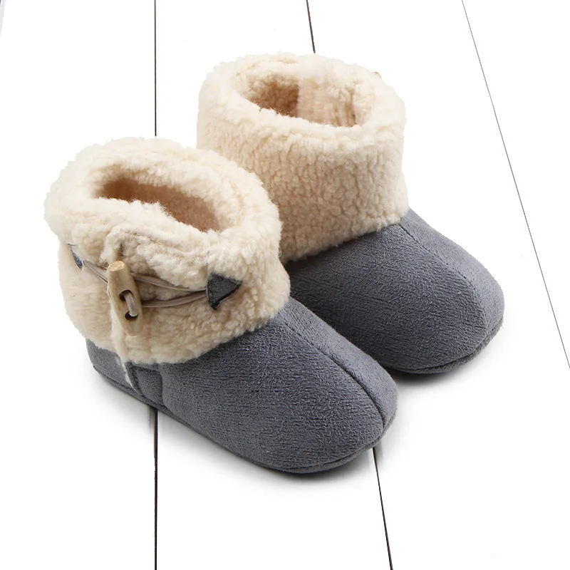 Брендовая детская зимняя обувь унисекс ботинки для новорожденных мальчиков и