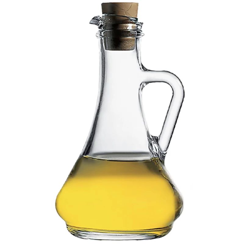 

Lead Free Glass Seasoning Oil Bottles With Wood Plug Multifunction Spice Jar Honey Sauce Vinegar Bottle