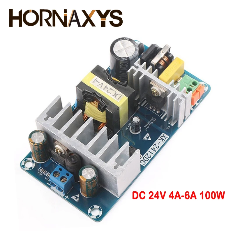Модуль источника питания 24 В 4A 6A в AC 110 220