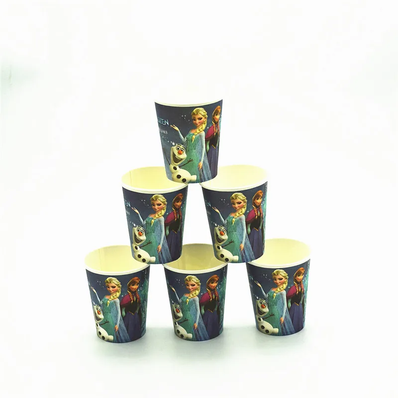 70 шт./лот украшения для дня рождения Снежная королева замороженная Анна