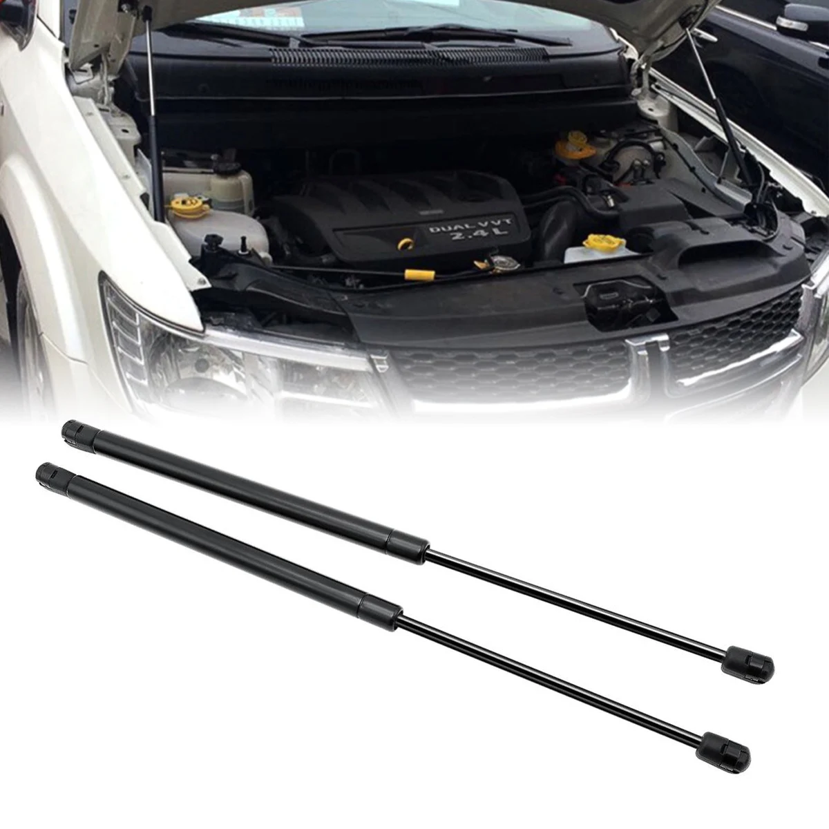 

2 шт. передний капот газовые стойки подъема поддерживает удары для Dodge Ram 1500 2500 3500 4500 5500 2002-2010 автомобильный Стайлинг SG314036