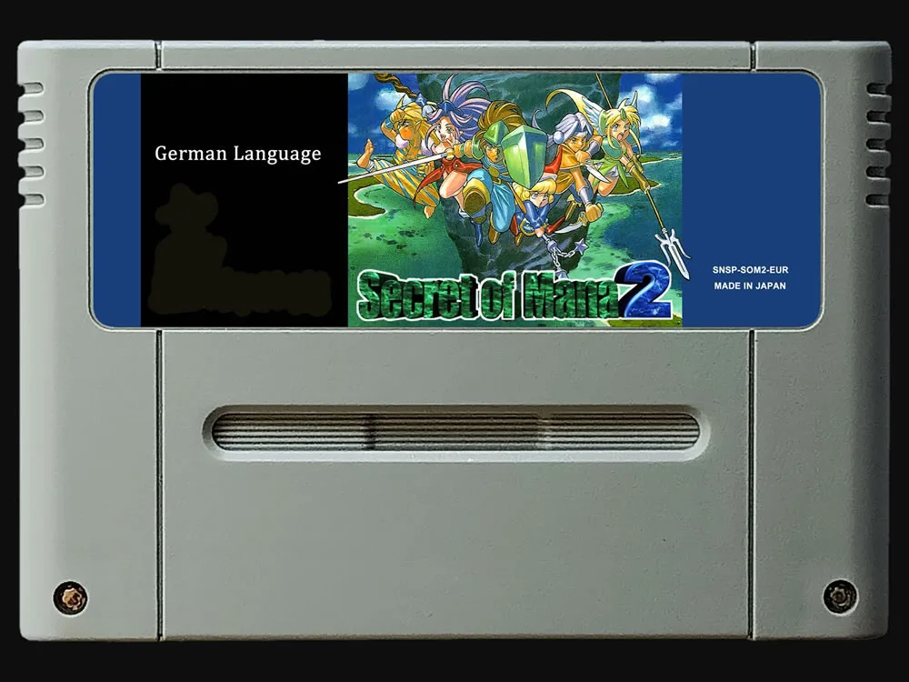 16 бит игры ** SEIKEN DENSETSU 3 Secret of Mana 2 (немецкая версия PAL! Немецкий язык!)|Игры для