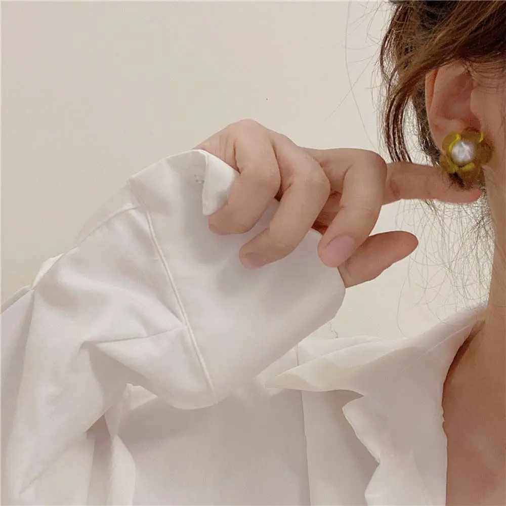 2021 милый цвет цветок жемчуг фотоэлемент для женщин и девушек модные эстетические