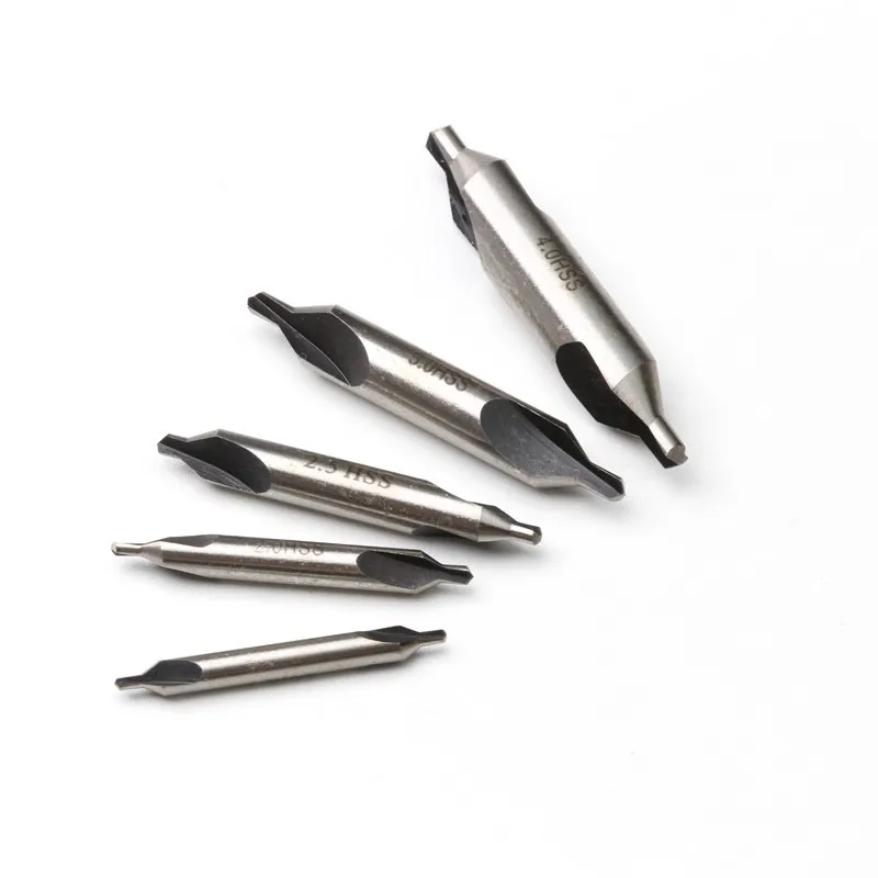 Высококачественные сверла из быстрорежущей стали 5 шт. 1 мм 2 3 4 60 градусов