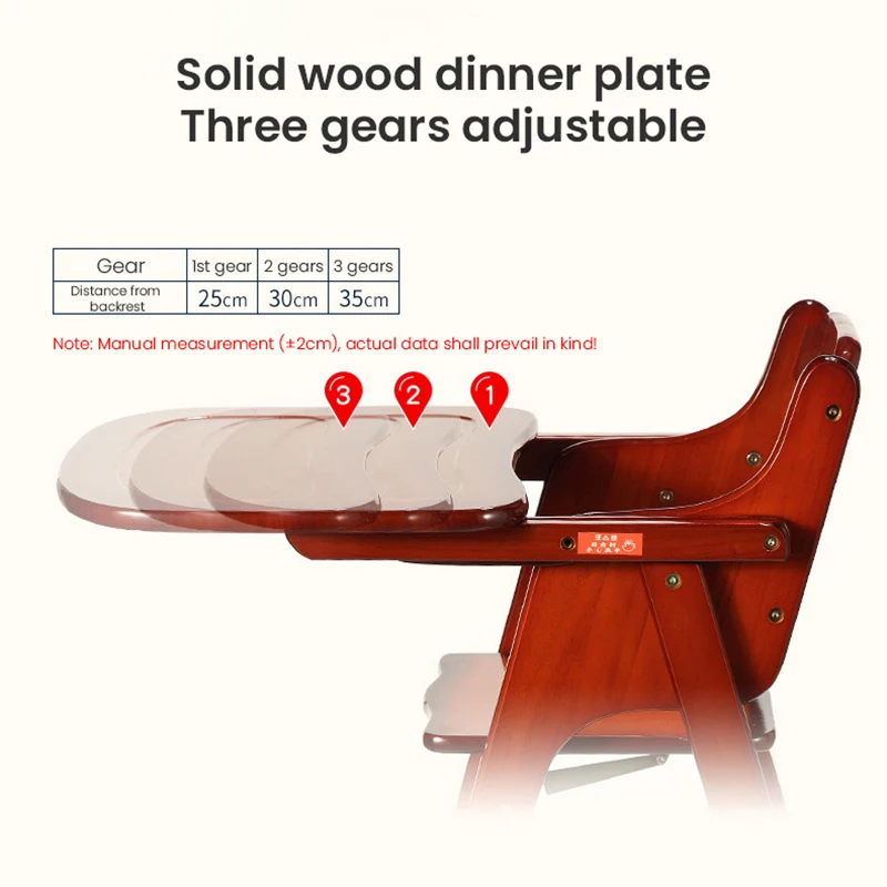 Baby Dining Chair Children Table Solid Wood Portable Multifunctional Foldable Family Outdoor Hotel Seat | Мать и ребенок