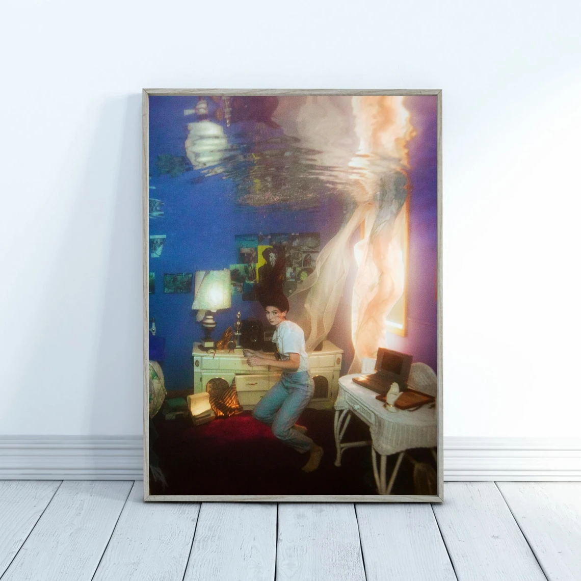 Weyes Blood Titanic Rising Музыкальный Альбом Плакат Певица Музыка Звезда Холст Фото