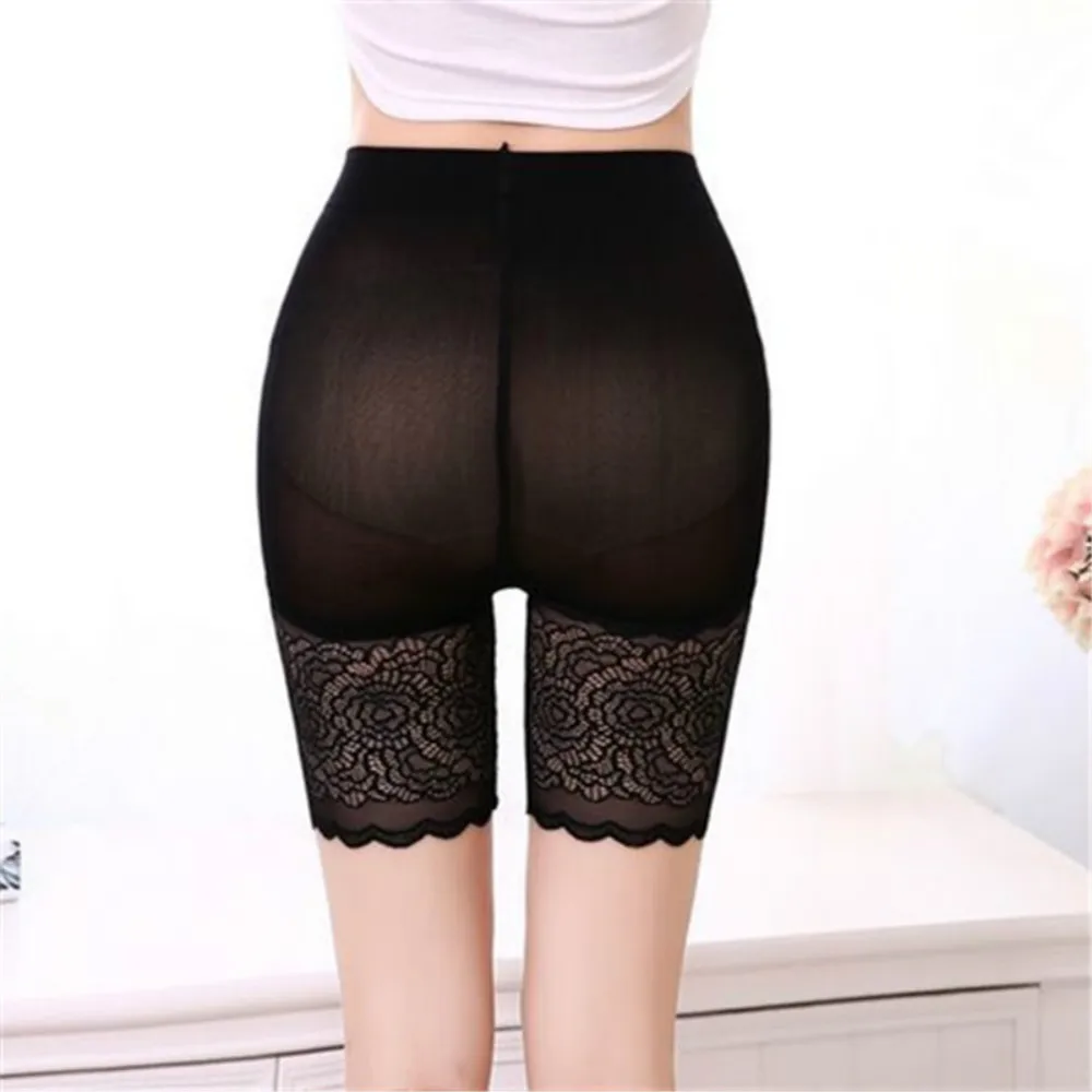 

Women's Safety Pants Lace Yoga Shorts Stretch Underwear Girls Dance Underpants for Under Skirts Soft Shorts for Short Leggings