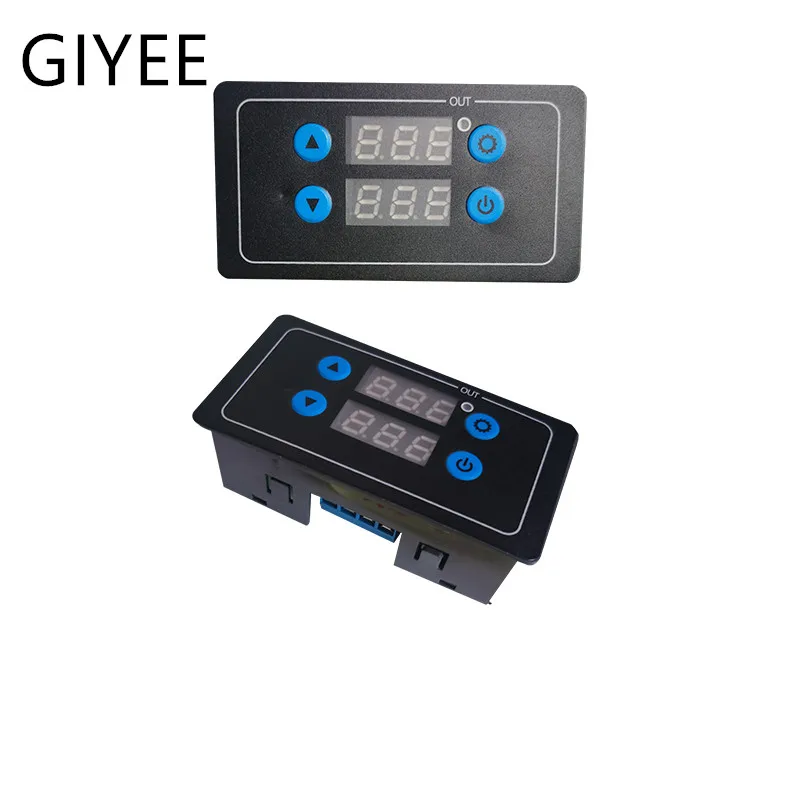220V 24V12V 5В реле времени модуль цифровой записи) с двойным экраном плата временной