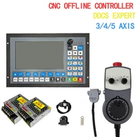 ddcs expert 345 axis cnc standalone offline controller support close loop stepperatc controller replace ddcsv3 1 stop mpg