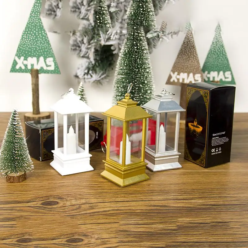 Креативная Рождественская светодиодная ветровая лампа подвесной фонарь в форме