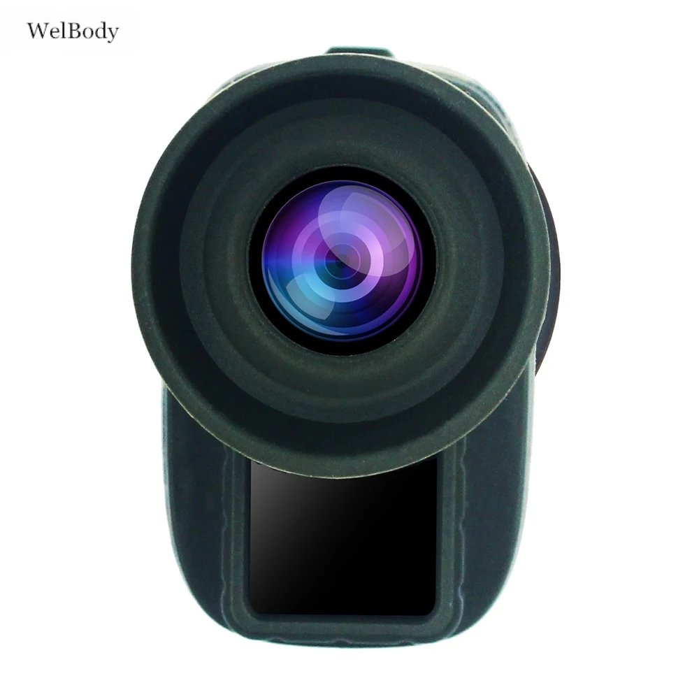 5X HD Infrared Night Vision Monocular IR Scope 1.5&quot LCD Zoom Video Photo DVR Recorder for Outdoor Hunting/Observing Animals |
