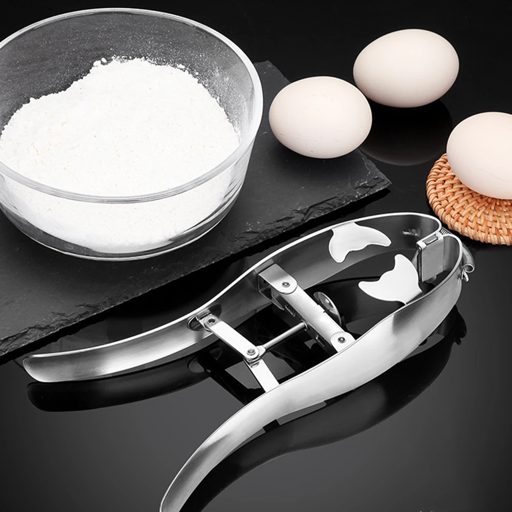

Metal Egg Scissors Cutter Topper Cooker Separator Cracker Eggshell Egg Open Creative Kitchen Tool